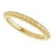 Milgrain Sculptural Comfort-Fit Band