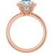 Beaded Solitaire Ring