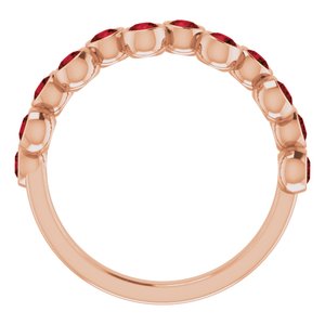 Bezel-Set Ring