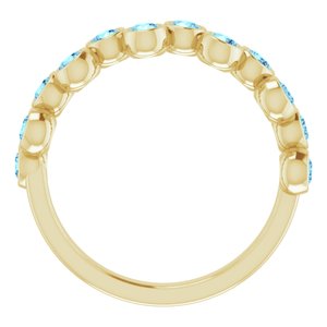 Bezel-Set Ring