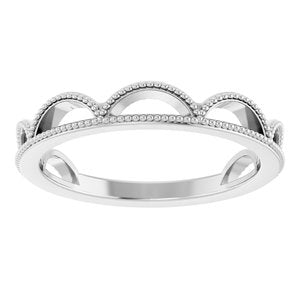 Stackable Crown Ring
