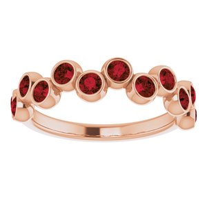 Bezel-Set Ring