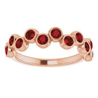 Bezel-Set Ring