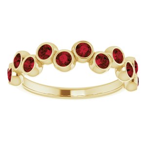 Bezel-Set Ring