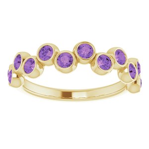 Bezel-Set Ring