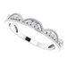 Accented Stackable Crown Ring