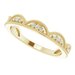 Accented Stackable Crown Ring