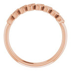 Granulated Leaf Ring