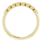 Granulated Leaf Ring