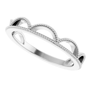 Stackable Crown Ring