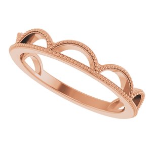 Stackable Crown Ring