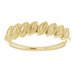 Granulated Leaf Ring