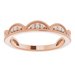Accented Stackable Crown Ring