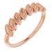 Granulated Leaf Ring