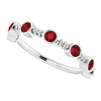 Bezel-Set Ring