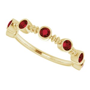 Bezel-Set Ring