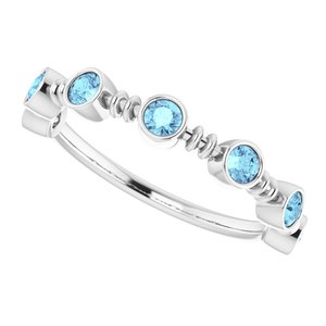 Bezel-Set Ring