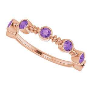 Bezel-Set Ring