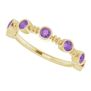 Bezel-Set Ring
