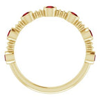 Bezel-Set Ring