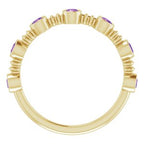 Bezel-Set Ring