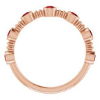 Bezel-Set Ring