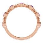 Bezel-Set Ring