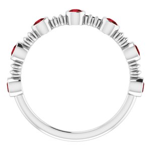 Bezel-Set Ring