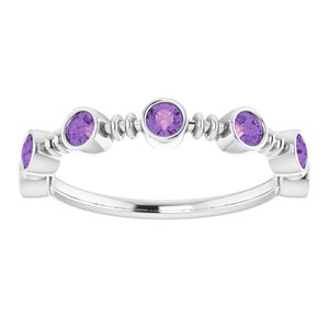 Bezel-Set Ring