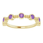 Bezel-Set Ring