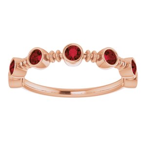 Bezel-Set Ring