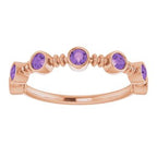 Bezel-Set Ring