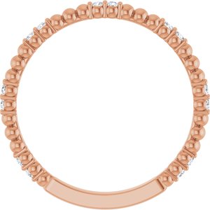 Beaded Anniversary Band