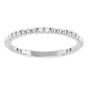 Beaded Anniversary Band
