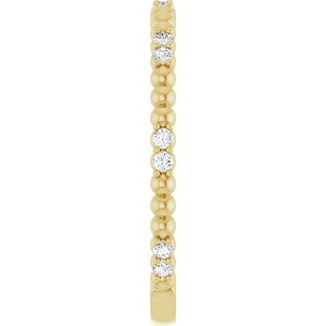 Beaded Anniversary Band