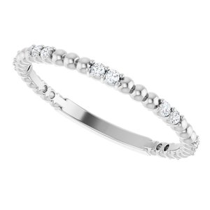 Beaded Anniversary Band