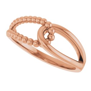 Interlocking Beaded Ring