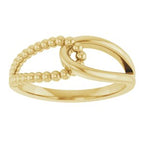 Interlocking Beaded Ring