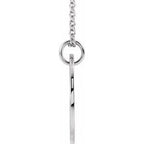 Engravable Pierced Heart or Star Necklace or Pendant