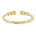 Negative Space Beaded Ring