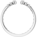 Negative Space Beaded Ring