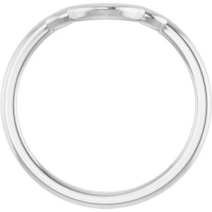 Three-Stone Halo-Style Engagement Ring or Band