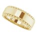 Engravable Beaded Ring