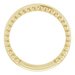 Engravable Beaded Ring