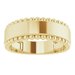 Engravable Beaded Ring
