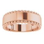 Engravable Beaded Ring