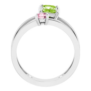 Accented Negative Space Ring