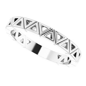 Geometric Stackable Ring