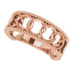 Geometric Rope Ring