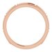 Beaded Edge Accented Comfort-Fit Band